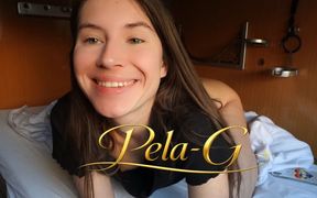 I Was Lucky Enough to Get Fucked and Have Delicious Morning Cum in My Mouth While Traveling on the Train