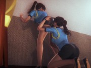 Lesbian Security Girl Licking Pussy Form Behind