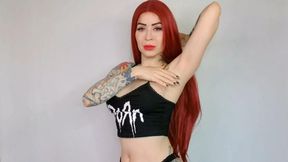 All you need is my armpits - JOI , POV