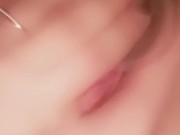 My pussy is so tight my toy didn't wanna come out