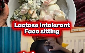 African Femdom Face Farting