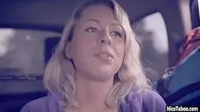Lost Blonde Found Some Huge Penises And Got Fucked