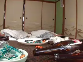 Hot Japanese Maid in Kimono Gets Fucked Hard by a Big Cock Lover.