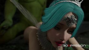 Fairy Meets Orc at Night