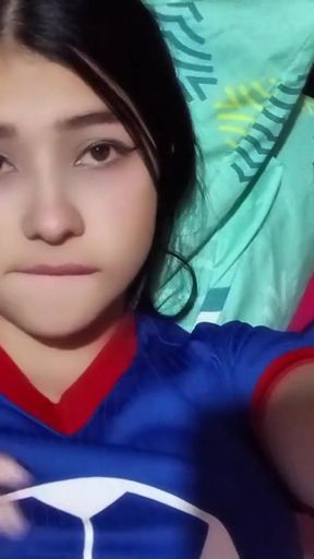 Jaw-dropping moment from &quot;21-YEAR-OLD COLLEGE GIRL MASTURBATES IN THE ROOM&quot;