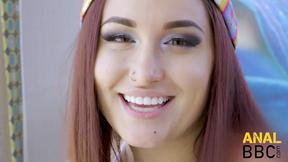 ”Gabriella Paltrova Has A Dirty Mouth & huge black dick In Her Booty”