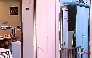 French big tits brunette lana fever fucks the baker