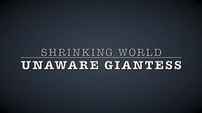 SHRINKING WORLD, UNAWARE GIANTESS (WMV FORMAT)