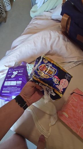 Exotic Asian Pads and Vintage Sanitary Napkins Playtex deodorant and P vibe 1