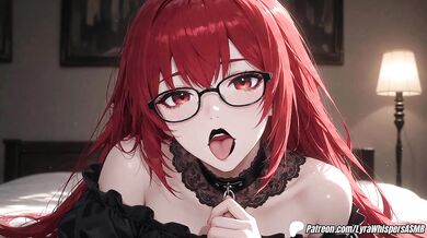 Thick goth mommy JOI cum with wet sloppy semen countdown F4M