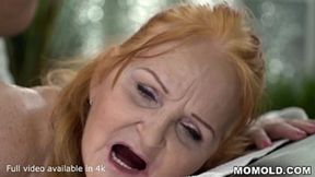 Seductive Massage Leaves Grannie Satisfied