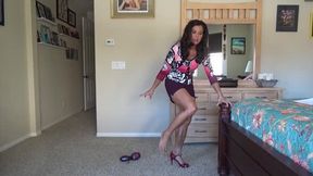 Frozen Tomiko starts Stripping then freeze 11