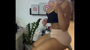 Finalizando o dia com aquele cardio gostoso, gostaram do meu shortinho? Breve conto uma novidade para voc&ecirc_s de um upgrade que fiz!