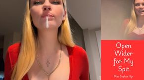 Open Wider for My Spit