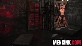 Casey Everett electrified And fucked by Sebastian in full suspension