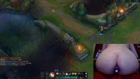 Vibrating Buttplug Mishap While Gaming in League of Legends Session