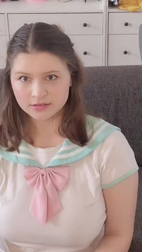My First Time! Blowjob and Riding with My Daddy