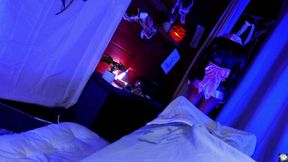 POV Geisha oil massage handjob and rides on your dick Creepy Halloween(TRAILER �Geisha's Massage`)