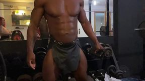 having fun before the scene