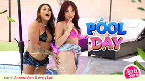 TGIRLS PORN - Pool Day Fun