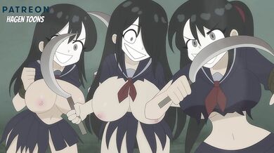 Scarecrow Breaks Big Ass Amateurs in Silent Hill Hentai