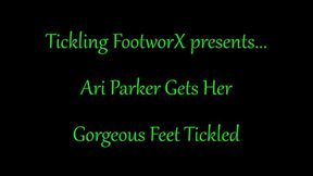 Ari Parker Gets Her Gorgeous Feet Tickled
