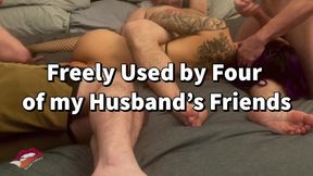 😈 Freely Used by Four of my Husband’s Friends 😈