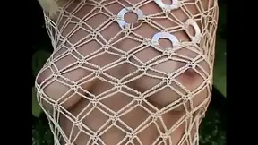 The wonderful boobs of a hot sexy blonde girl