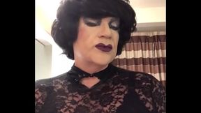 Veronica as myself in her bondage routine.