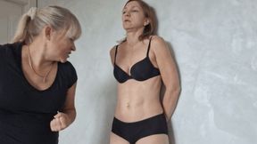 POWERFUL AND DEEP PUNCHES TO THE WALL 11 BP