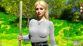 Curvy Milf Neighbors Seduce Shy Boy With Steamy Garden Sex in 3D