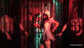 Intense Bondage Play: A Captivating Threesome Experience with Blindfolds and Tension