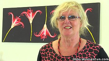 British gilf Claire Knight feels like a good stuffing