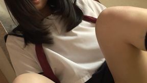 Yuuka - Young Japanese Babe Masturbating In Uniform