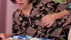 ”Bored milf fucks her young piano college girl”