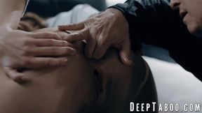 Religious babe Gia Derza commiting sinful fucking with a priest