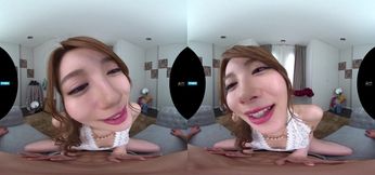 Slutty asian bimbo VR heart-stopping sex video