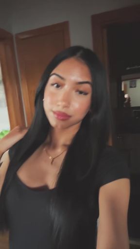 Indian Punjabi tiktok girl with brown eyes