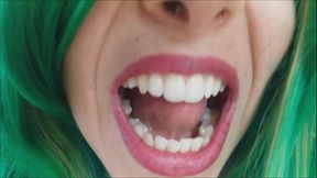 what an embarrassment! my m. is still convinced she is a young nerd girl, and so she made her hair green and sent this video to all my little friends to seduce them