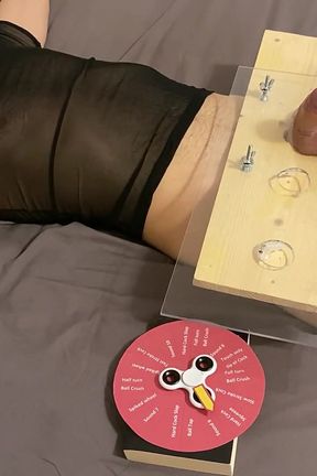 Wheel of Fortune #1 - CBT - Orgasm and Post Orgasm Stimulation