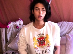 Solo webcam tranny masturbation