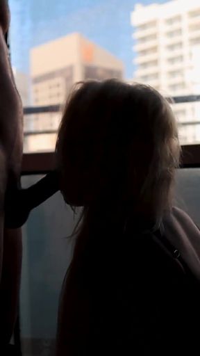 Unforgettable moment from &quot;Roommate FUCKED in front of the balcony - EVERYONE could see!&quot;