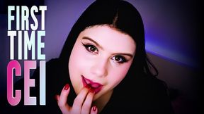 First Time CEI (Cum Eating Instruction, JOI)