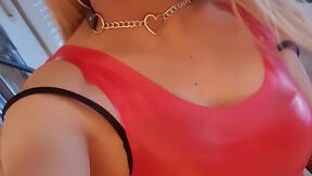 The scarlet latex-clad small fry