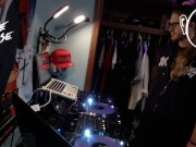 Sex Crazed Nymph Guzzles Cum & Drops A Fat Load in You're Ear.mp4