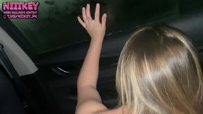 First Tinder Date Ends with Sex in Car! She Allowed Me to Cum Inside Her Pussy