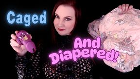 Caged And Diapered - MP4