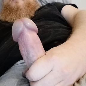 Stroking my Big Cock until I cum