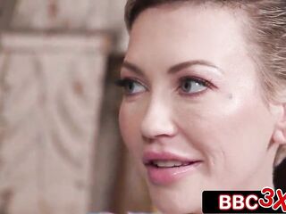 BBC Delivery Guy Fills Her Longing with a Hardcore Butt Pounding