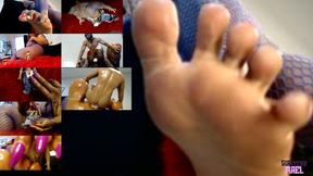 Good Pet, Tiny Foot Slave Fucked Giant Toes - Feet Fetish, Cuckold, Cum On Feet